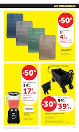 Promos Tapis dans le catalogue "SUPER U" de Super U Tapis en promo dans le catalogue Super U à la page 43