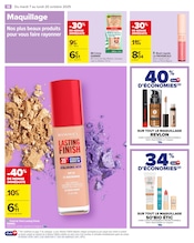 Maquillage Angebote im Prospekt "TOUTES EN BEAUTÉ" von Carrefour auf Seite 20