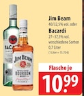 Jim Beam oder Bacardi Angebote bei famila Nordost Falkensee für 10,99 €
