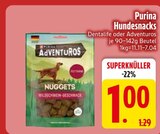 Hundesnacks Dentalife oder Adventuros Angebote von Purina bei EDEKA Bruckmühl für 1,00 €