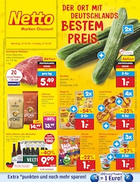 Aktueller Netto Marken-Discount Discounter Prospekt für Minden 27.10.2025 - 01.11.2025 Netto Marken-Discount Prospekt für Minden mit 65 Seiten