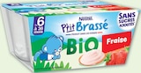 P'tit Brassé Bio Fraise - Nestlé en promo chez Intermarché Super P'tit Brassé Bio Fraise - Nestlé dans le catalogue Intermarché Super