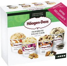 Mini cups glacés Favorite Collection - Géant Casino à Paris Mini cups glacés Favorite Collection en promo chez Géant Casino Paris à 3,67 €