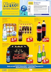 Aktueller Netto Marken-Discount Prospekt mit Cola, "DER ORT, AN DEM DU IMMER AUSGEZEICHNETE PREISE FINDEST.", Seite 1