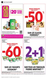 Promos Glace dans le catalogue "-50% DE REMISE IMMÉDIATE SUR LE 2ÈME" de Intermarché Hyper Glace en promo dans le catalogue Intermarché Hyper à la page 2