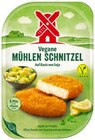 Vegane Mühlen Schnitzel im REWE Prospekt Vegane Mühlen Schnitzel von Rügenwalder im aktuellen REWE Prospekt für 2,49 €