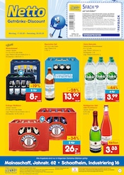 Aktueller Netto Marken-Discount Prospekt mit Bier, "DER ORT, AN DEM DU IMMER AUSGEZEICHNETE PREISE FINDEST.", Seite 1