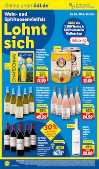Wodka im aktuellen Lidl Prospekt (Koblenz) Wodka im Lidl Prospekt "LIDL LOHNT SICH" mit 61 Seiten (Koblenz)