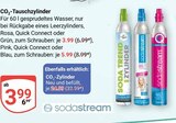 CO₂-Tauschzylinder Angebote von Sodastream bei GLOBUS Halle für 3,99 €