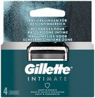 Intimate Rasierklingen Angebote von Gillette bei REWE Ludwigshafen für 17,99 €