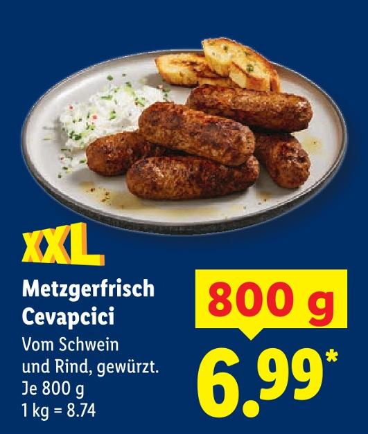 Metzgerfrisch Cevapcici