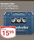 Oberdorfer Helles im aktuellen GLOBUS Prospekt