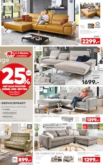 Sofa im aktuellen porta Möbel Prospekt (Osnabrück) Sofa im porta Möbel Prospekt "Polster Aktionstage" mit 4 Seiten (Osnabrück)