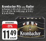 Aktuelles Pils oder Radler Angebot bei E center in Gladbeck ab 11,49 €