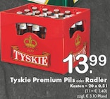 Premium Pils Angebote von Tyskie bei TOP Getränke Neuss für 13,99 €
