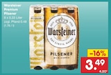 Premium Pilsener im Angebot bei Netto Marken-Discount in Offenburg Premium Pilsener Angebote von Warsteiner bei Netto Marken-Discount Offenburg für 3,49 €