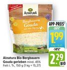 E center Uhingen - Bio Bergbauern Gouda gerieben Angebot im Prospekt Bio Bergbauern Gouda gerieben bei E center im Uhingen Prospekt für 1,99 €
