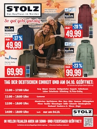 Der aktuelle Kaufhaus Stolz Prospekt STOLZ. Das Kaufhaus im Norden.
