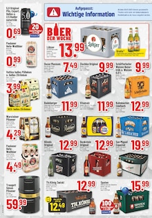 Veltins im aktuellen Trinkgut Prospekt (Hannover) Veltins im Trinkgut Prospekt "Aktuelle Angebote" mit 6 Seiten (Hannover)