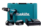 Akku-Schlagbohrschrauber-Set 18V/3,0 AH-DHP453RFE im toom Baumarkt Prospekt Akku-Schlagbohrschrauber-Set 18V/3,0 AH-DHP453RFE von Makita im aktuellen toom Baumarkt Prospekt für 139,99 €