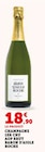 Champagne 1er cru AOP brut baron d'aigle roche en promo chez Super U Chelles à 18,90 €