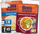 Basmati-Reis im Angebot bei EDEKA in Wuppertal Basmati-Reis Angebote von Ben’s Original bei EDEKA Wuppertal für 1,19 €