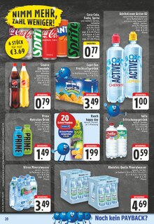 Wasser im EDEKA Prospekt "Aktuelle Angebote" mit 28 Seiten (Herne)