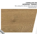 Brico Cash Morigny-Champigny - Promo Carrelage sol intérieur 'Tundra' Promo Carrelage sol intérieur 'Tundra' à dans le catalogue Brico Cash à Morigny-Champigny