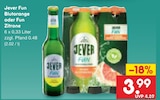 Fun Blutorange oder Fun Zitrone Angebote von Jever bei Netto Marken-Discount Gera für 3,99 €