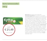 Schmerzsalbe von Kytta im aktuellen LINDA Partnerapotheke Prospekt für 21,49 €