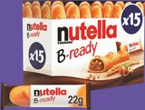 B-ready Biscuits Fourrés - Nutella en promo chez Intermarché Contact Calais à 2,00 €