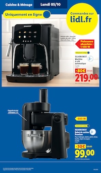 Promotion Silver Crest dans le prospectus Lidl, valable du 01/10/2026 au 07/10/2026 Promo Silver Crest dans le catalogue Lidl du moment à la page 9