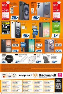 iPhone im aktuellen expert Prospekt (Duisburg) iPhone im expert Prospekt "Top Angebote" mit 8 Seiten (Duisburg)