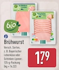 Bayerischer Leberkäse von Bio im aktuellen ALDI Nord Prospekt