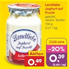 Joghurt auf Frucht Angebote von Landliebe bei Netto Marken-Discount Recklinghausen für 0,39 €