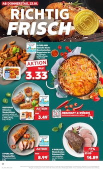 Steak im Kaufland Prospekt "Aktuelle Angebote" mit 69 Seiten (Essen)
