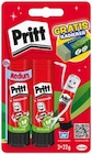 2 Klebestifte + 1 gratis Radiergummi im Angebot bei REWE in Frankfurt 2 Klebestifte + 1 gratis Radiergummi Angebote von Pritt bei REWE Frankfurt für 2,99 €