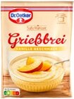 Milchreis oder Grießbrei von Dr. Oetker für 0,79 € bei Kaufland im Angebot Milchreis oder Grießbrei von Dr. Oetker im aktuellen Kaufland Prospekt