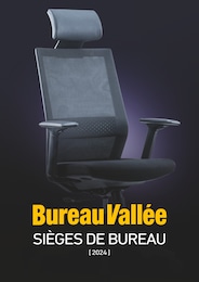 Prospectus Bureau Vallée, "SIÈGES DE BUREAU",  pages, 22/01/2024 - 31/12/2024