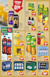 Paulaner spezi Angebot im aktuellen REWE Prospekt auf Seite 22