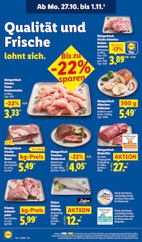 Rinderfilet im aktuellen Lidl Prospekt (Heilbronn) Rinderfilet im Lidl Prospekt "LIDL LOHNT SICH" mit 69 Seiten (Heilbronn)