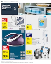 Promos Electroménager Linge dans le catalogue "Carrefour" de Carrefour à la page 56