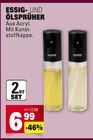 Essig- und Ölsprüher im Angebot bei Marktkauf in Esslingen Essig- und Ölsprüher Angebote von Kesper bei Marktkauf Esslingen für 6,99 €
