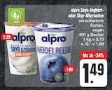 Soya-Joghurt oder Skyr-Alternative im E center Prospekt Soya-Joghurt oder Skyr-Alternative von alpro im aktuellen E center Prospekt für 1,49 €