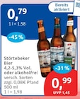 Bier von Störtebeker im aktuellen budni Prospekt
