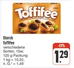 nah und gut - Toffifee Angebot im Prospekt Toffifee bei nah und gut im Prospekt "" für 1,29 €