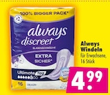 Windeln von Always für 4,99 € bei Mäc-Geiz im Angebot Windeln von Always im aktuellen Mäc-Geiz Prospekt