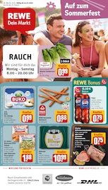Fleisch im REWE Prospekt in Unna Aktueller REWE Prospekt mit Fleisch, "Dein Markt", Seite 1