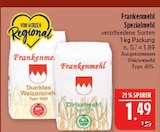 Dunkles Weizenmehl Type 1050 im Angebot bei Marktkauf in Nürnberg Dunkles Weizenmehl Type 1050 Angebote von Frankenmehl bei Marktkauf Nürnberg für 1,49 €
