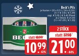 Aktuelles Pils Angebot bei E center in Krefeld ab 10,99 €